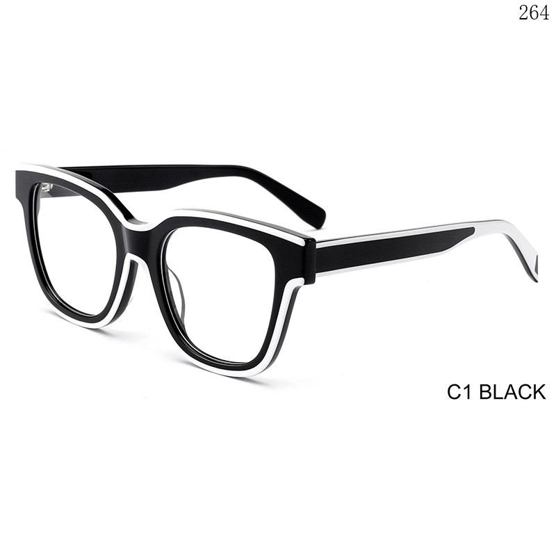 Dachuan Optical CH3208 China Supplier Colorful Design Acetate Optical Glasses with Metal Hinge (7)