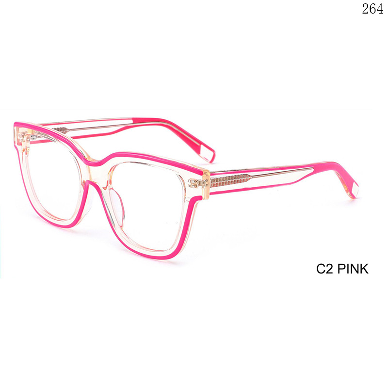 Dachuan Optical CH3208 China Supplier Colorful Design Acetate Optical Glasses with Metal Hinge (8)