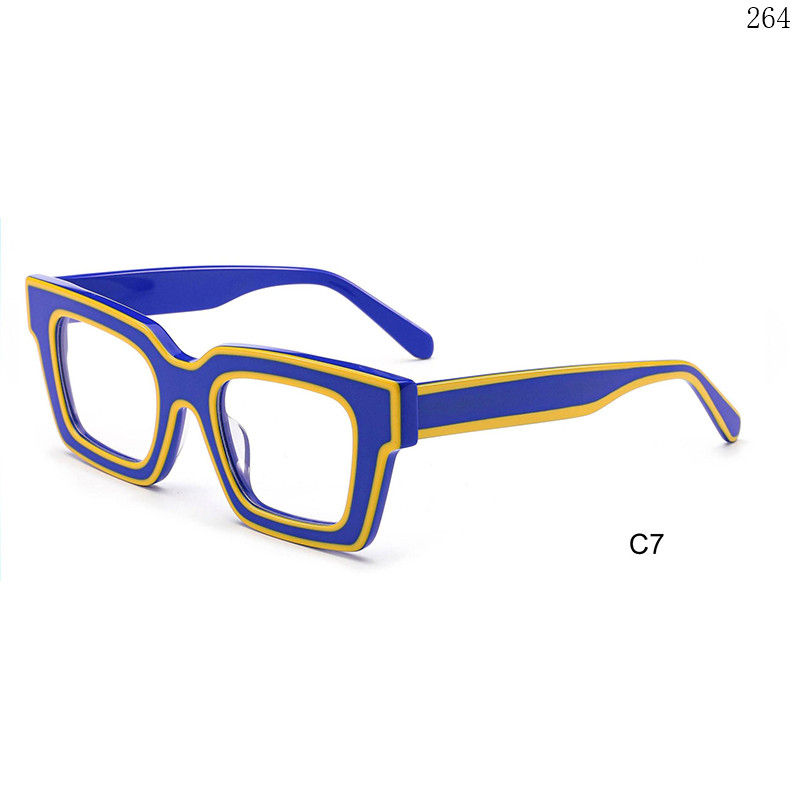 Dachuan Optical CH3210 China Supplier Hot Trend Acetate Optical Glasses with Pattern Frame (12)