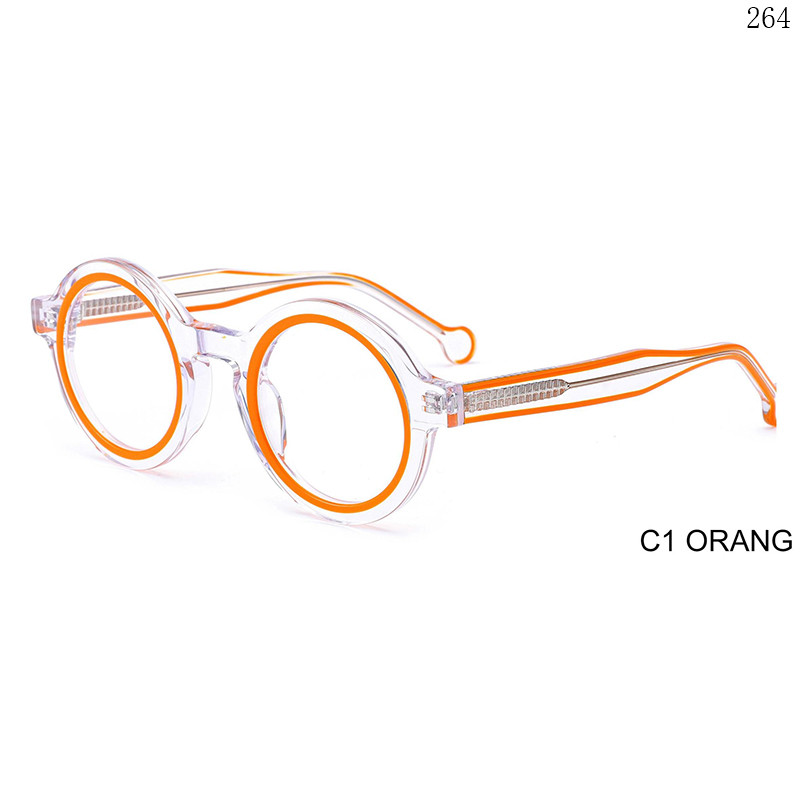 Dachuan Optical CH3215 China Supplier Cute Design Acetate Optical Glasses with Tortoise Color (7)