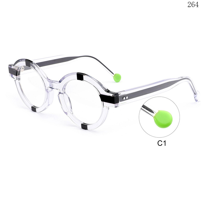 Dachuan Optical CH3217 China Supplier Hot Trend Acetate Optical Glasses with Transparent Color (7)