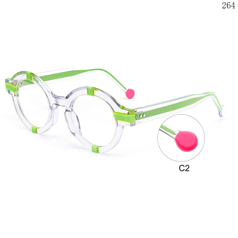 Dachuan Optical CH3217 China Supplier Hot Trend Acetate Optical Glasses with Transparent Color (8)