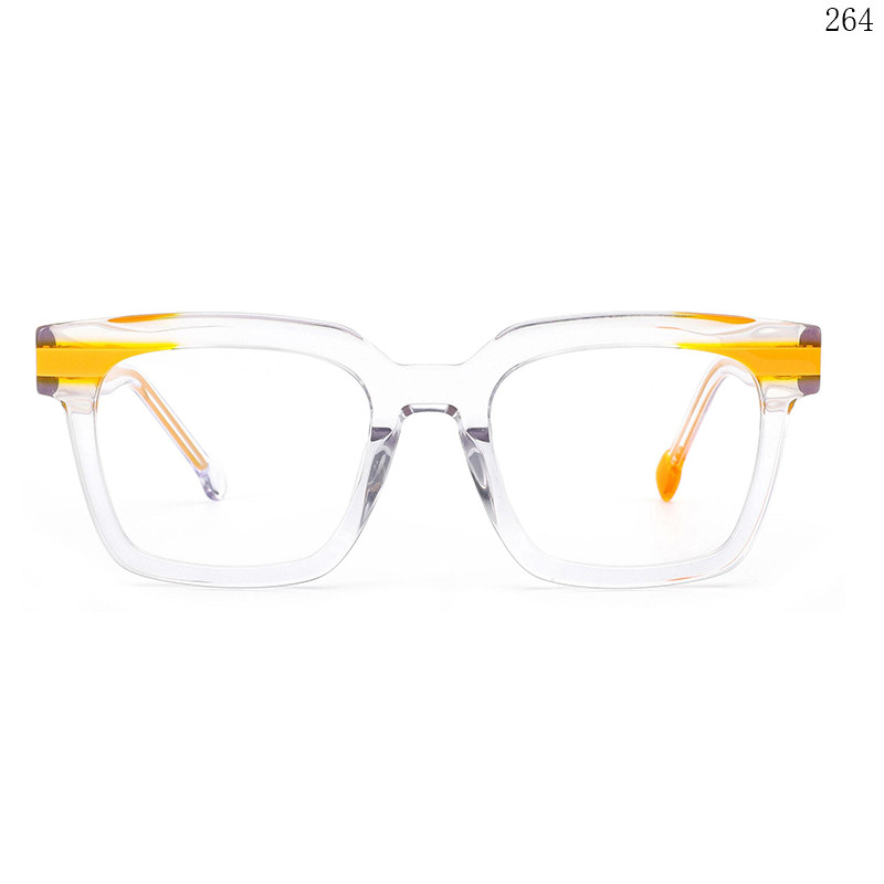 Dachuan Optical CH3219 China Supplier New Coming Acetate Optical Glasses with Double Color (2)