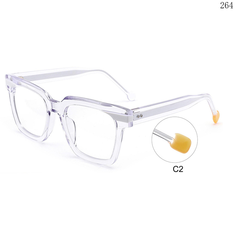 Dachuan Optical CH3219 China Supplier New Coming Acetate Optical Glasses with Double Color (8)