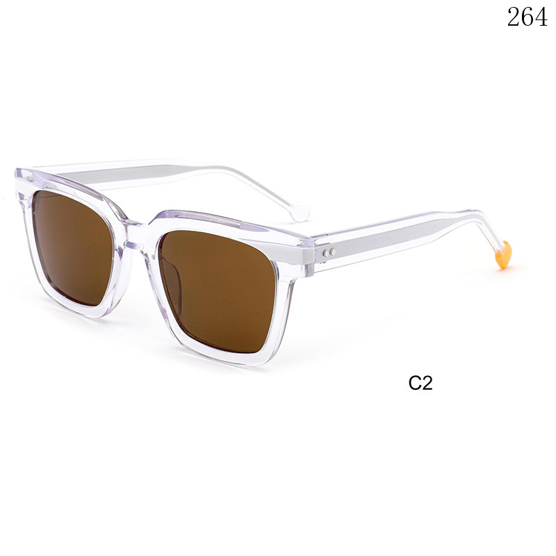 Dachuan Optical CH3219 China Supplier Retro Thick Frame Acetate Sunglasses Sun Shades (7)