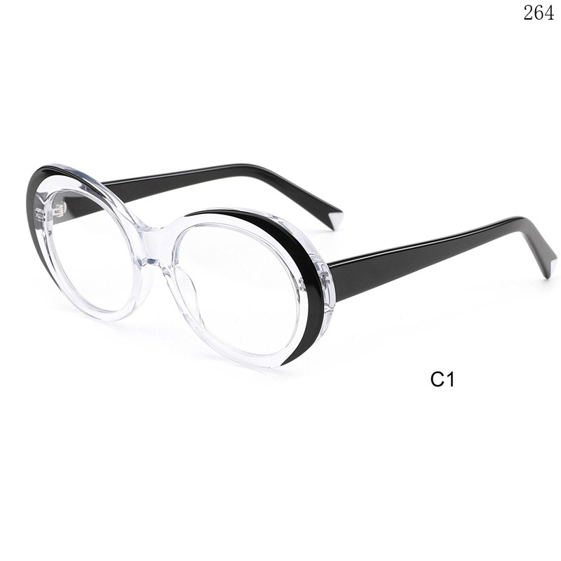 Dachuan Optical CH3231 China Supplier Colorful Design Acetate Optical Glasses with Cute Frame (7)