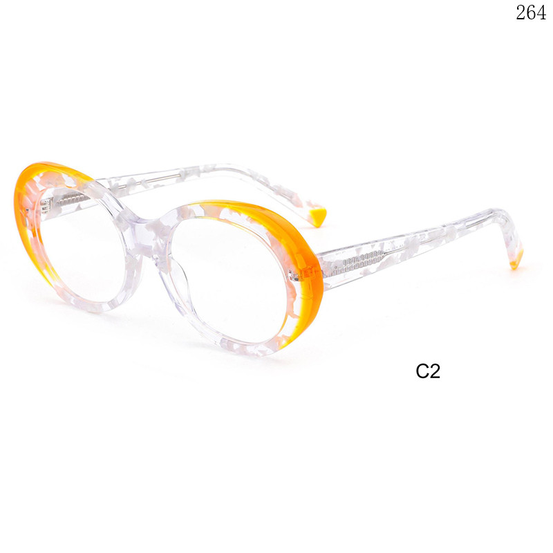 Dachuan Optical CH3231 China Supplier Colorful Design Acetate Optical Glasses with Cute Frame (8)