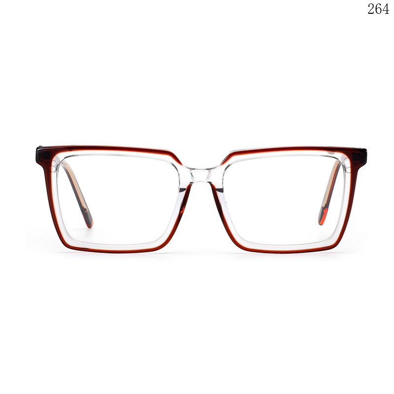 Dachuan Optical CL9015 China Supplier Leisure Style Splicing Acetate Optical Glasses with Logo Custom (1)