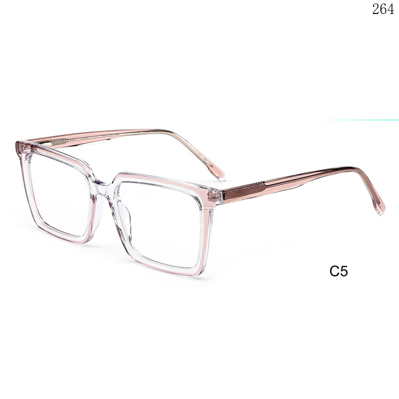 Dachuan Optical CL9015 China Supplier Leisure Style Splicing Acetate Optical Glasses with Logo Custom (10)