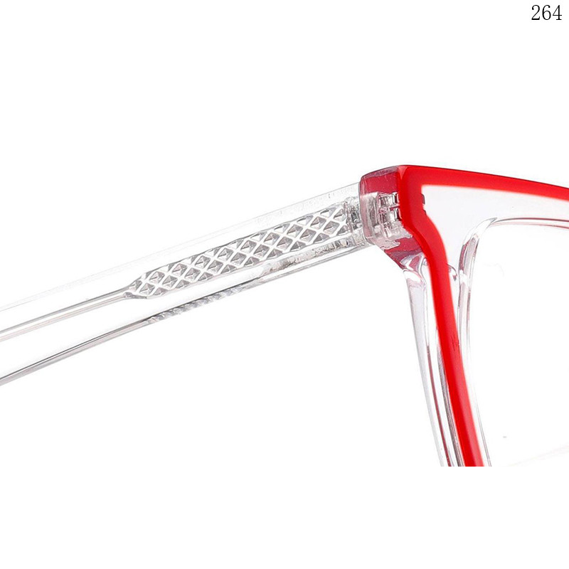 Dachuan Optical CL9017 China Supplier Hot Oversized Splicing Acetate Optical Eyeglasses Frames (3)