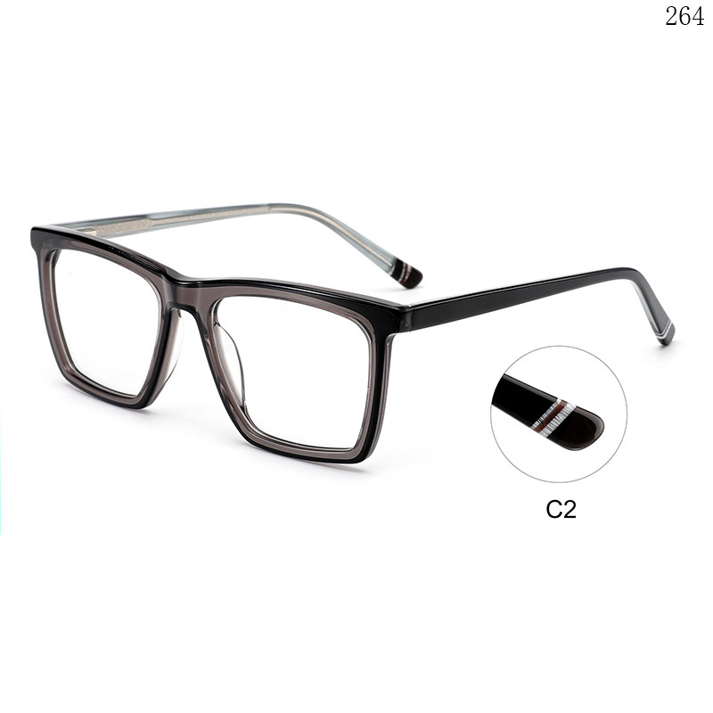 Dachuan Optical CL9020 China Supplier Classic Design Splicing Acetate Eyeglass Frames with Logo Custom (7)