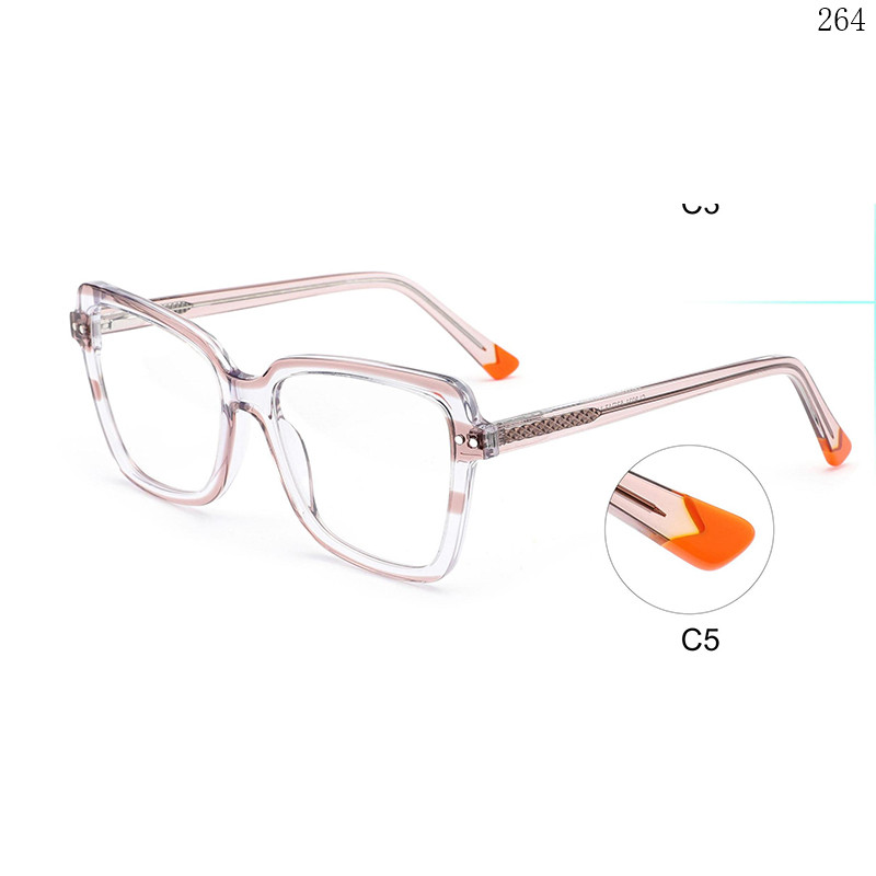 Dachuan Optical CL9031 China Supplier New Design Oversized Splicing Acetate Eyeglass Frames (10)