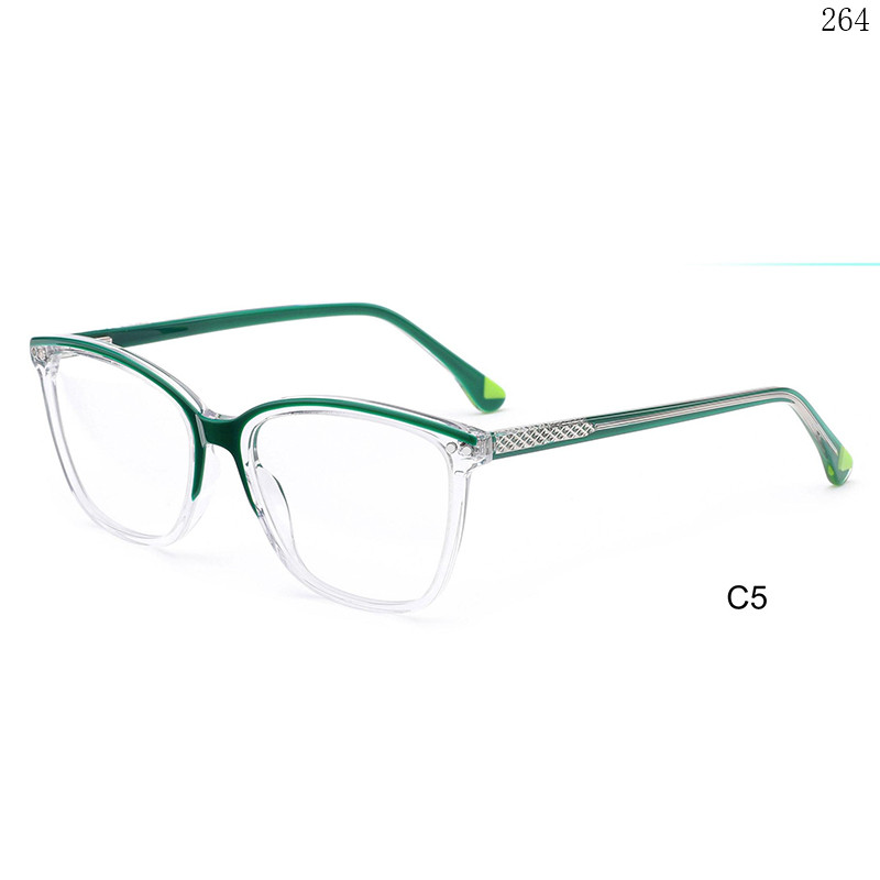 Dachuan Optical CL9033 China Supplier Casual Style Acetate Optical Glasses with Metal Spring Hinge (10)