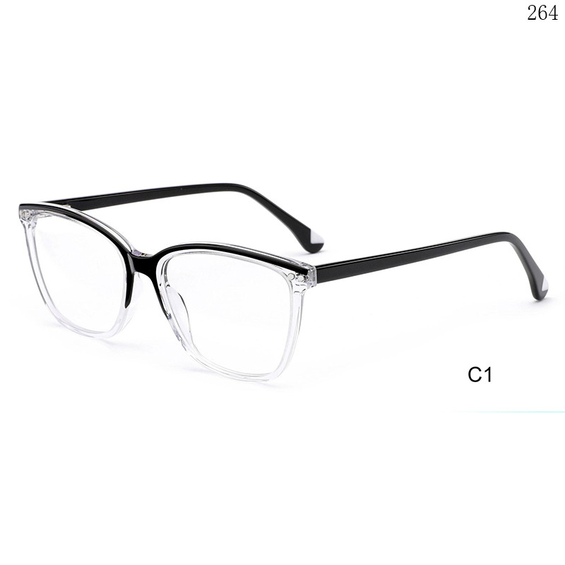 Dachuan Optical CL9033 China Supplier Casual Style Acetate Optical Glasses with Metal Spring Hinge (6)