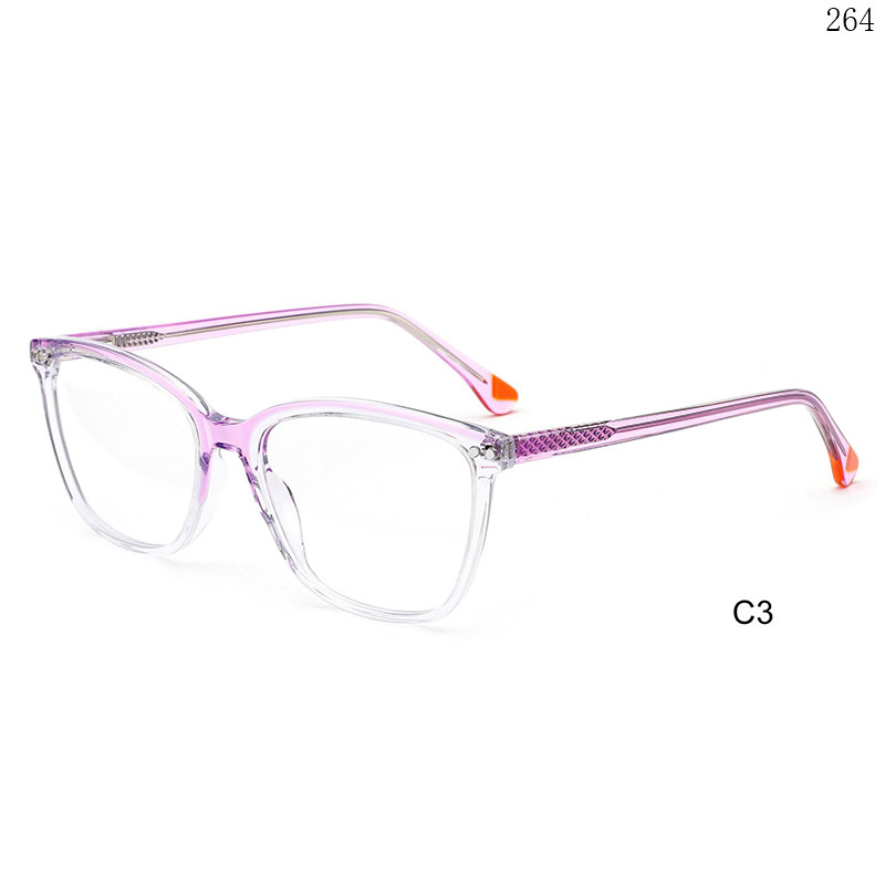 Dachuan Optical CL9033 China Supplier Casual Style Acetate Optical Glasses with Metal Spring Hinge (8)