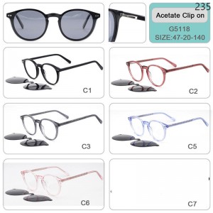 Clip On Eyeglasses