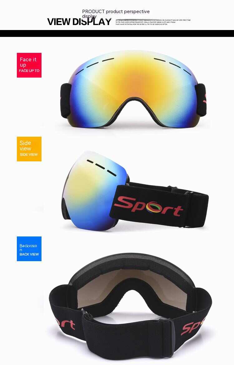 Dachuan Optical DRBHX01 China Supplier Fashion Windproof Ski Sports Goggles with UV400 Protection (11)