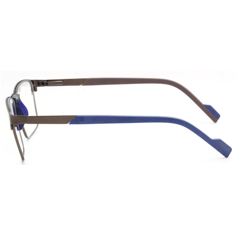 Dachuan Optical DRM368075 China Supplier Men Metal Double Colors Reading Glasses with Metal Spring Hinge (7)