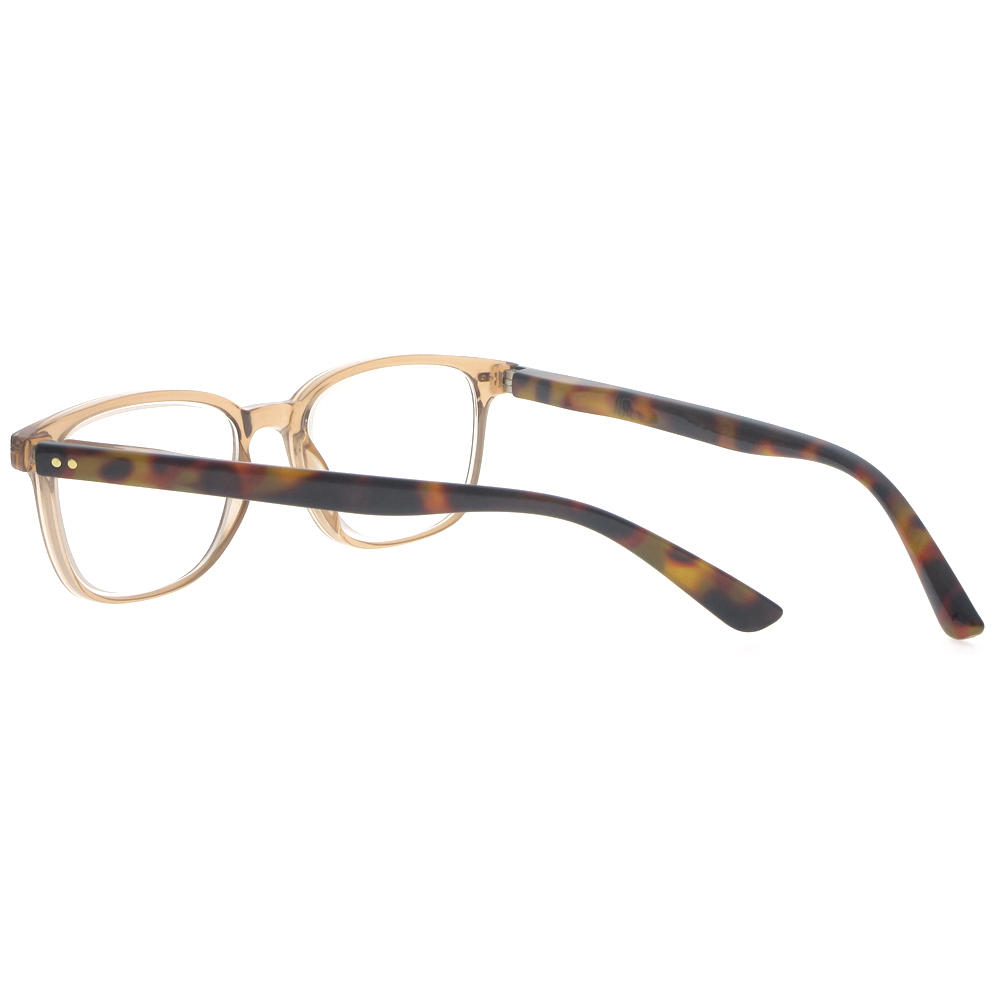 Dachuan Optical DRP131123 China Supplier Fashionable Double Colors Reading Glasses with Spring Hinge (14)