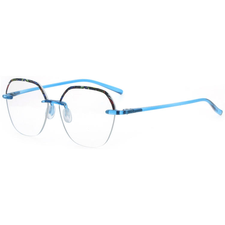 Dachuan Optical DRP131142 China Supplier Modern Design Reading Glasses With Half Pattern Frame (1)