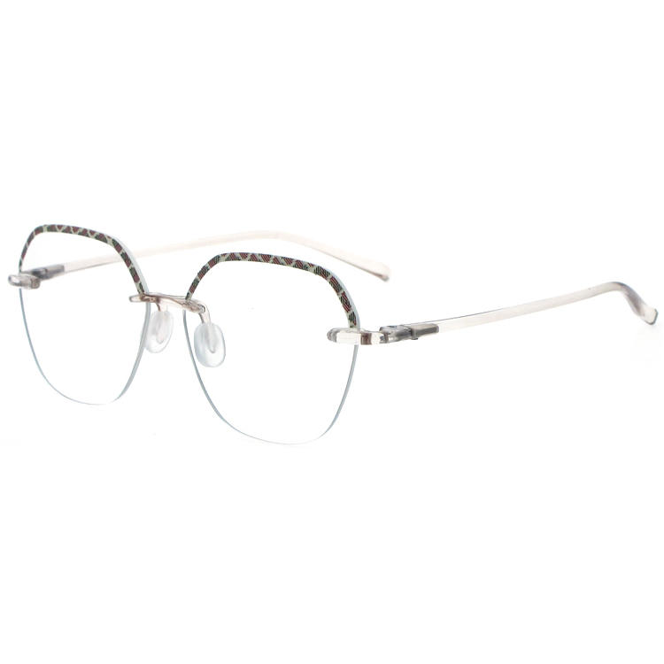 Dachuan Optical DRP131142 China Supplier Modern Design Reading Glasses With Half Pattern Frame (12)