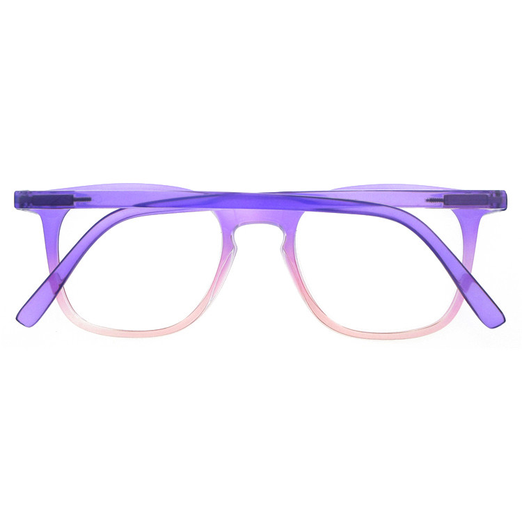 Dachuan Optical DRP322026 China Supplier Double Colors Gradient Plastic Reading Glasses with Retro Frame (6)