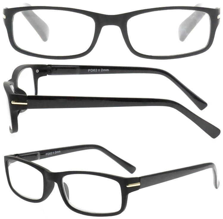 Dachuan Optical DRP343004 China Wholesale Classic Rectangle Men Reading Glasses with Spring Hinge (1)