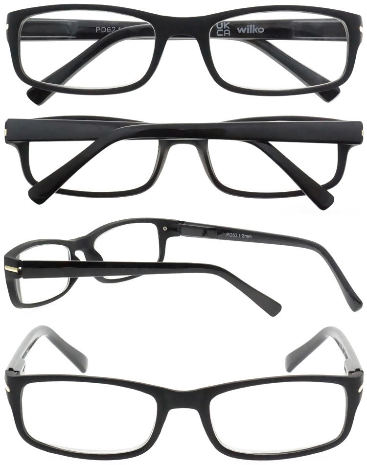 Dachuan Optical DRP343004 China Wholesale Classic Rectangle Men Reading Glasses with Spring Hinge (3)