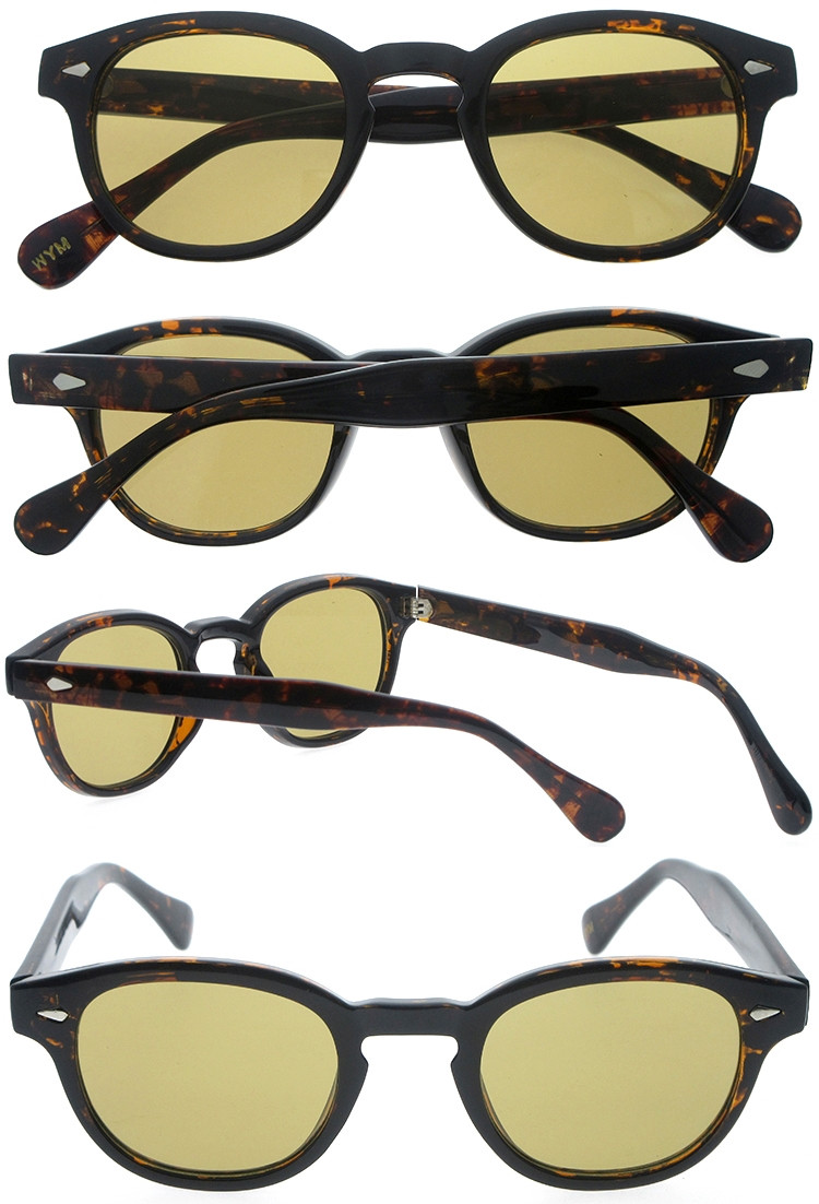 Dachuan Optical DSCP385001 China Supplier Retro Design Sun Glasses For Tortoise Color (1)