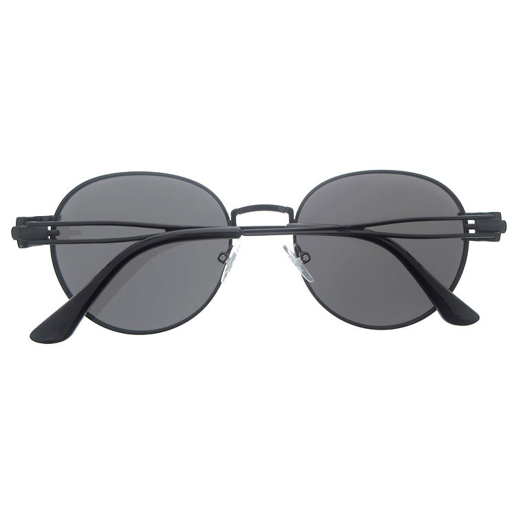 Dachuan Optical DSM341009 China Supplier Round Metal Sunglasses Shades with Vintage Style (4)