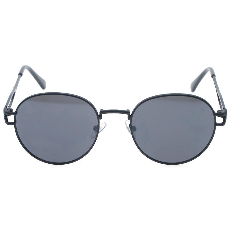 Dachuan Optical DSM341009 China Supplier Round Metal Sunglasses Shades with Vintage Style (6)