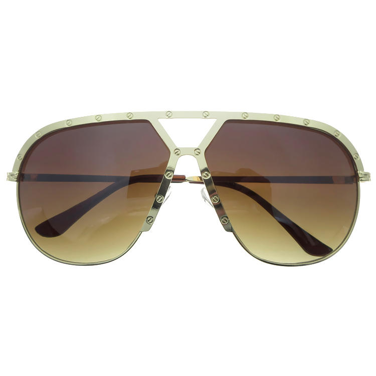 Dachuan Optical DSM341018 China Supplier Fashion Design Metal Aviator Sunglasses (3)