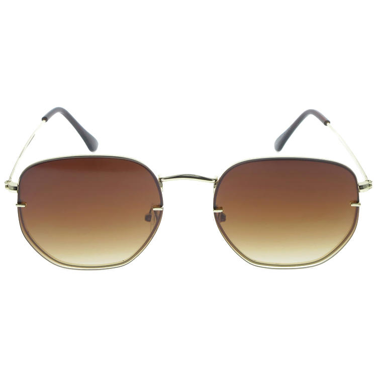 Dachuan Optical DSM341022 China Supplier Simple Design Metal Sunglasses With Metal Hinge (6)