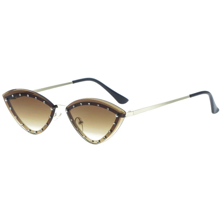 Dachuan Optical DSM341031 China Supplier New Arrive Metal Sunglasses With Cateye Frame (11)