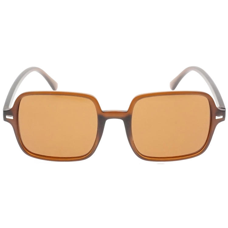 Dachuan Optical DSP102008 China Manufacture Trendy Oversized PC Sunglasses with Metal Hinge (4)