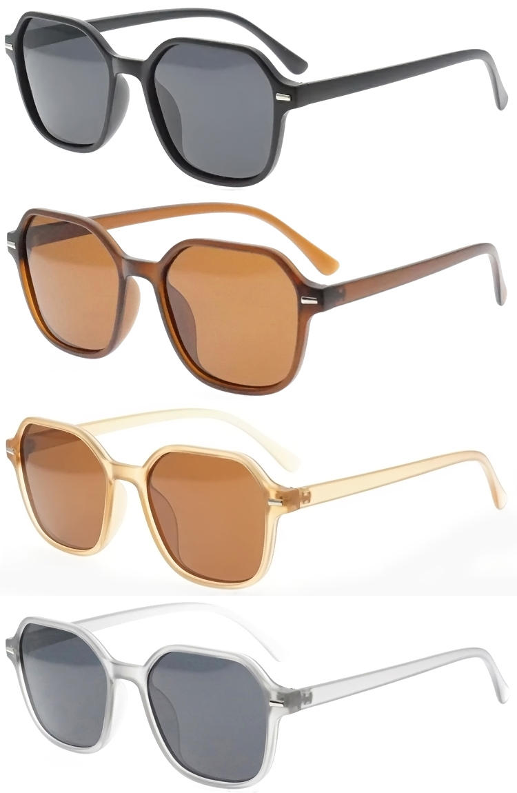 Dachuan Optical DSP102009 China Manufacture New Arrival Oversized PC Sunglasses with Metal Hinge (12)