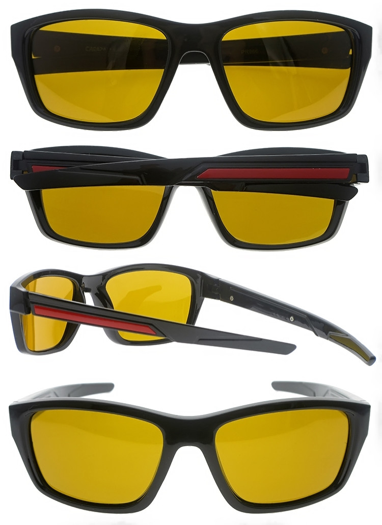 Dachuan Optical DSP102034 China Supplier Trendy Shapes Sports Sunglasses With Logo Branding (2)