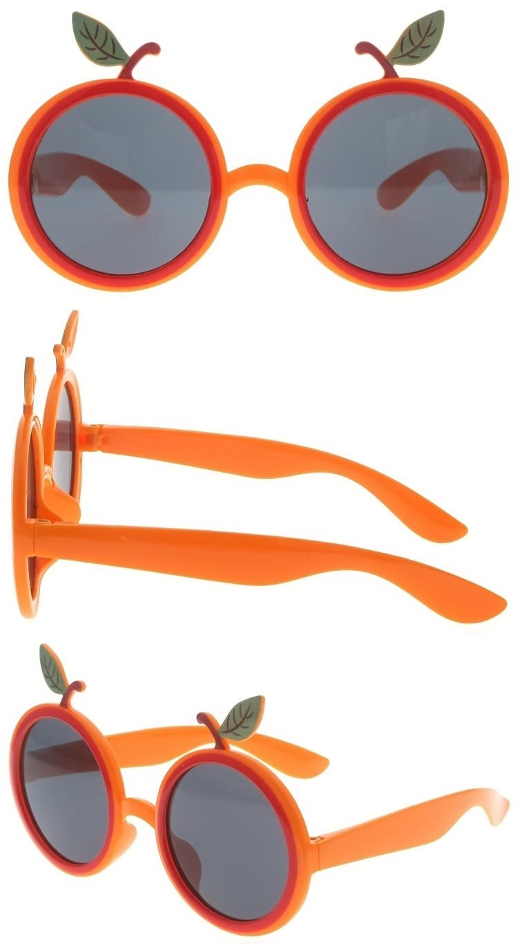 Dachuan Optical DSP127068 China Supplier Lovely Kids Plastic Sunglasses with Fruit Cartoon Shape (1)