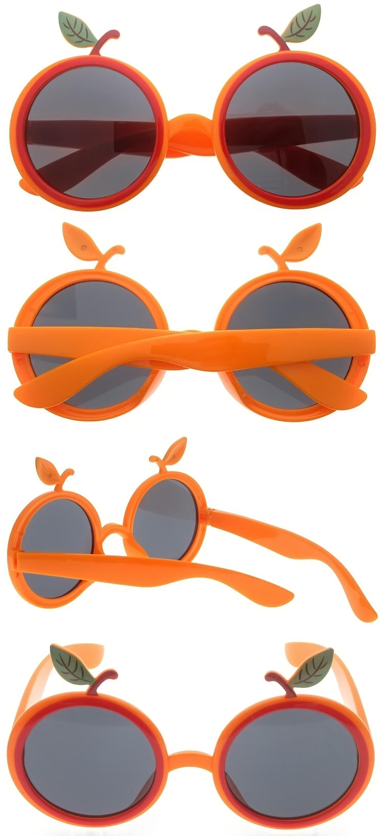 Dachuan Optical DSP127068 China Supplier Lovely Kids Plastic Sunglasses with Fruit Cartoon Shape (2)