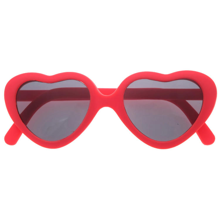 Dachuan Optical DSP343004 China Manufacture Factory Fashion Heart Shaped Kids Sunglasses (3)