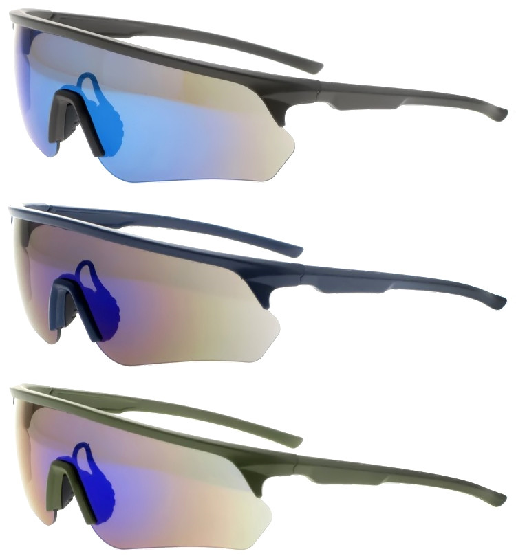 Dachuan Optical DSP411043 China Supplier Scratch-Resistant Cycling Glasses with One Piece Lens (2)