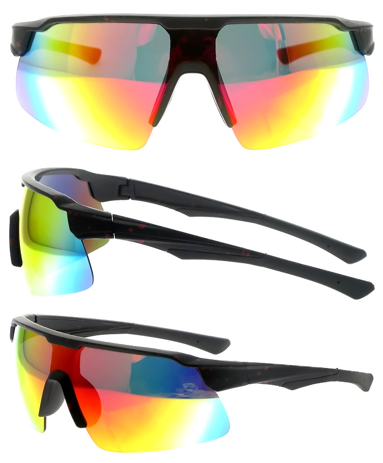 Dachuan Optical DSP411048 China Supplier Good Quality Sports Bike Sunglasses with One Piece Lens (1)