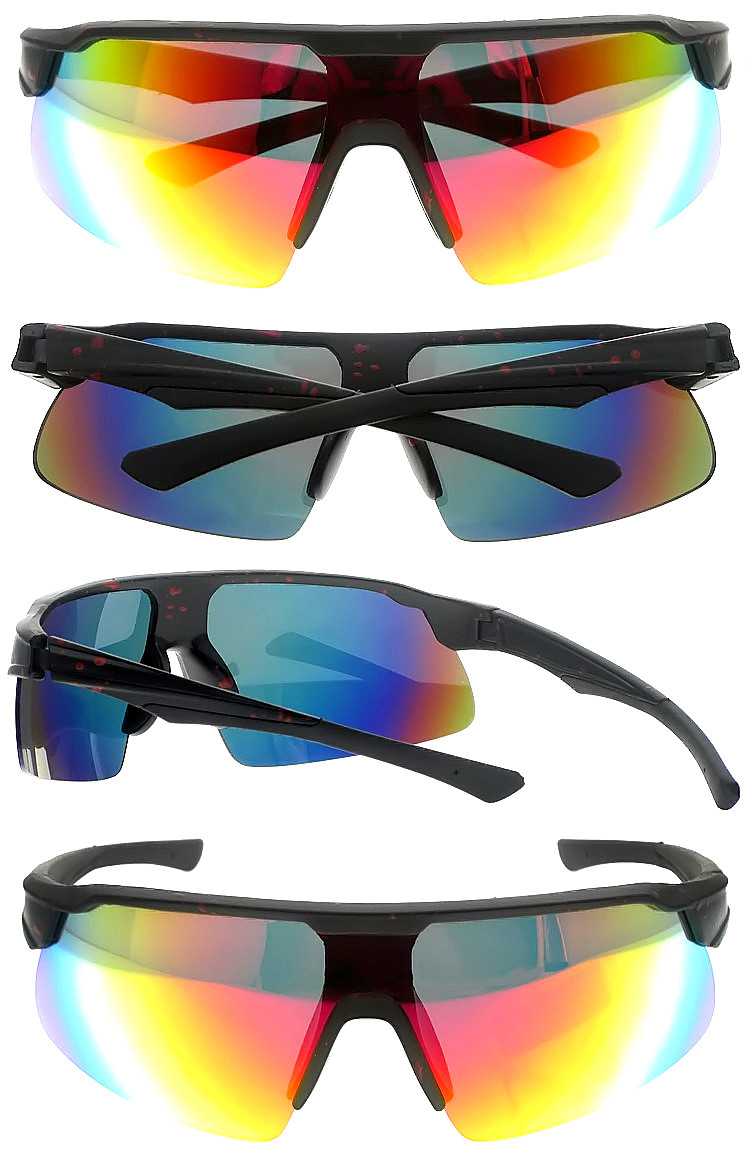 Dachuan Optical DSP411048 China Supplier Good Quality Sports Bike Sunglasses with One Piece Lens (3)