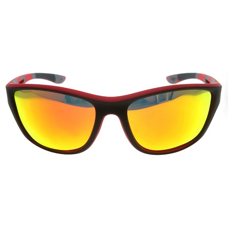 Dachuan Optical DSP424009 China Supplier Good Quality Plastic Sport Riding Sunglasses with Double Colors (6)