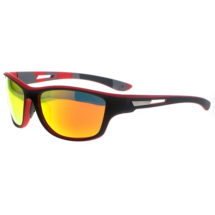 Dachuan Optical DSP424009 China Supplier Good Quality Plastic Sport Riding Sunglasses with Double Colors (7)