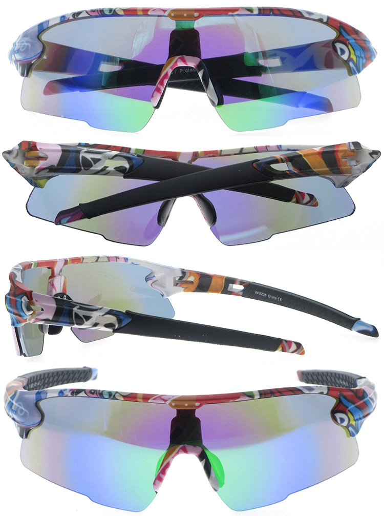 Dachuan Optical DSP435029 China Supplier Trend Design Cycling Sunglasses With Logo Printing (3)