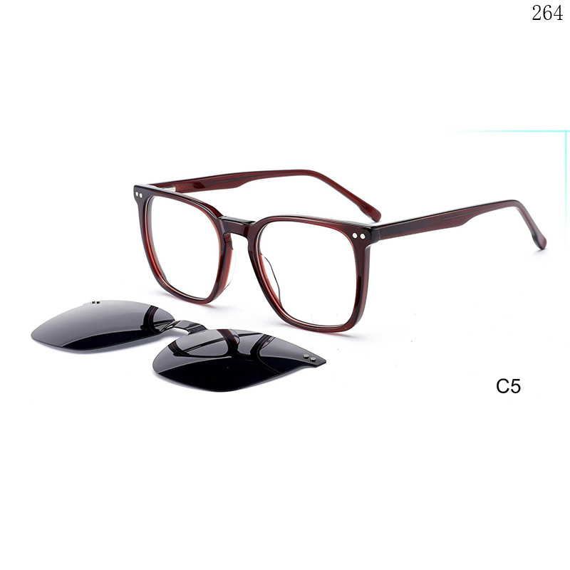 Dachuan Optical F3002 China Supplier High Quality Clip On Eyeglasses with Retro Style (11)