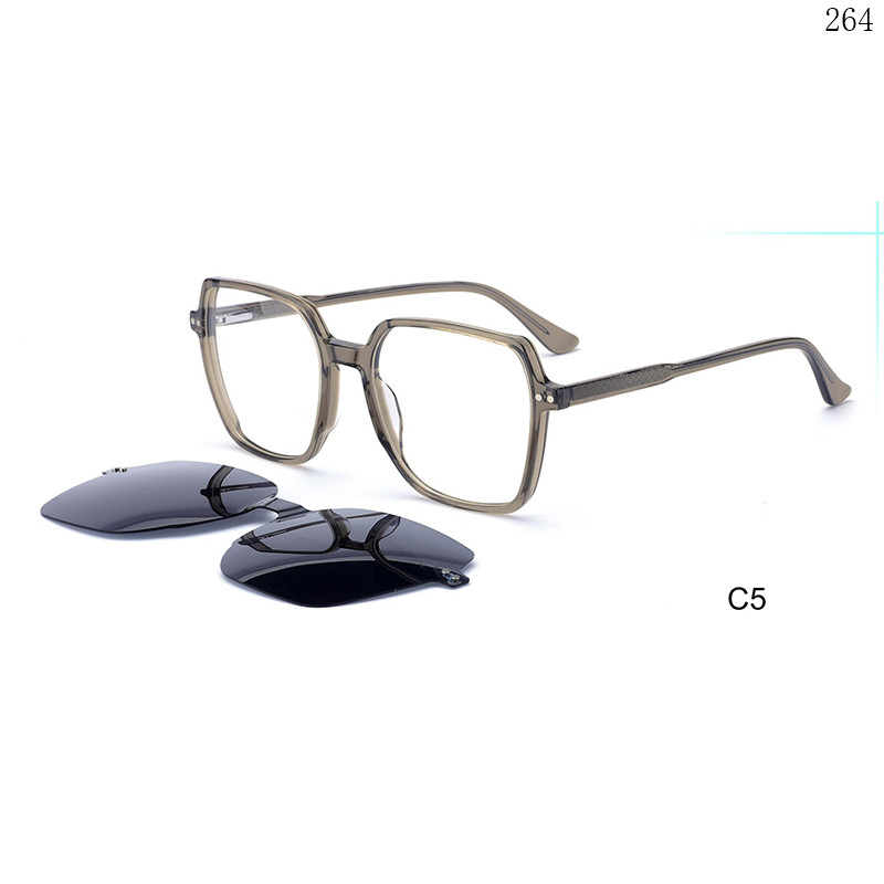 Dachuan Optical F3009 China Supplier Good Quality Acetate Clip On Sunglasses with Spring Hinges (11)