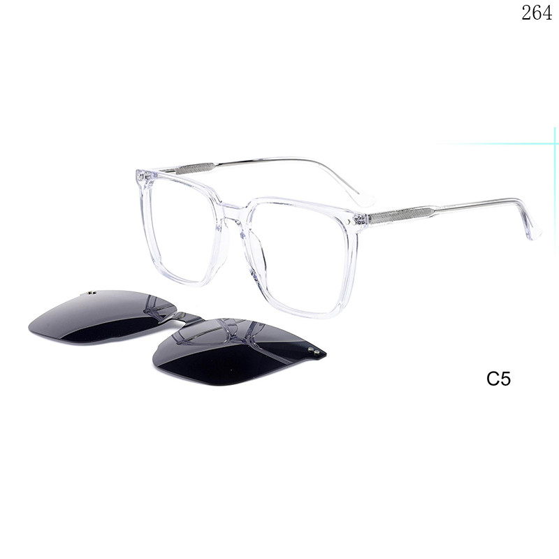 Dachuan Optical F3011 China Supplier New Arrival Acetate Clip On Sunglasses with Oversized Frame (11)