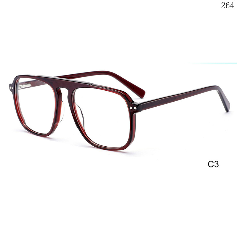 Dachuan Optical F3012 China Supplier New Arrival Acetate Optical Eyeglass Frames with Oversized Shape (6)